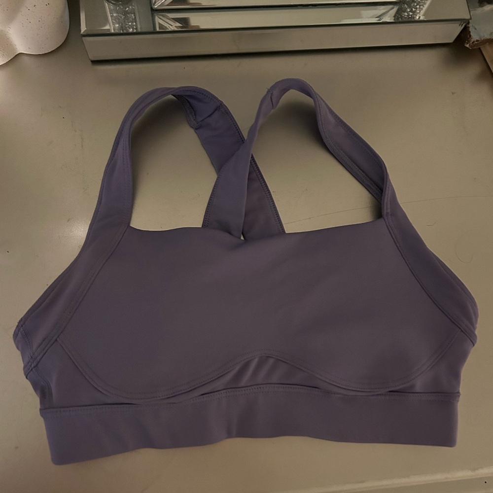 Old Navy Purple Racerback Sports Bra